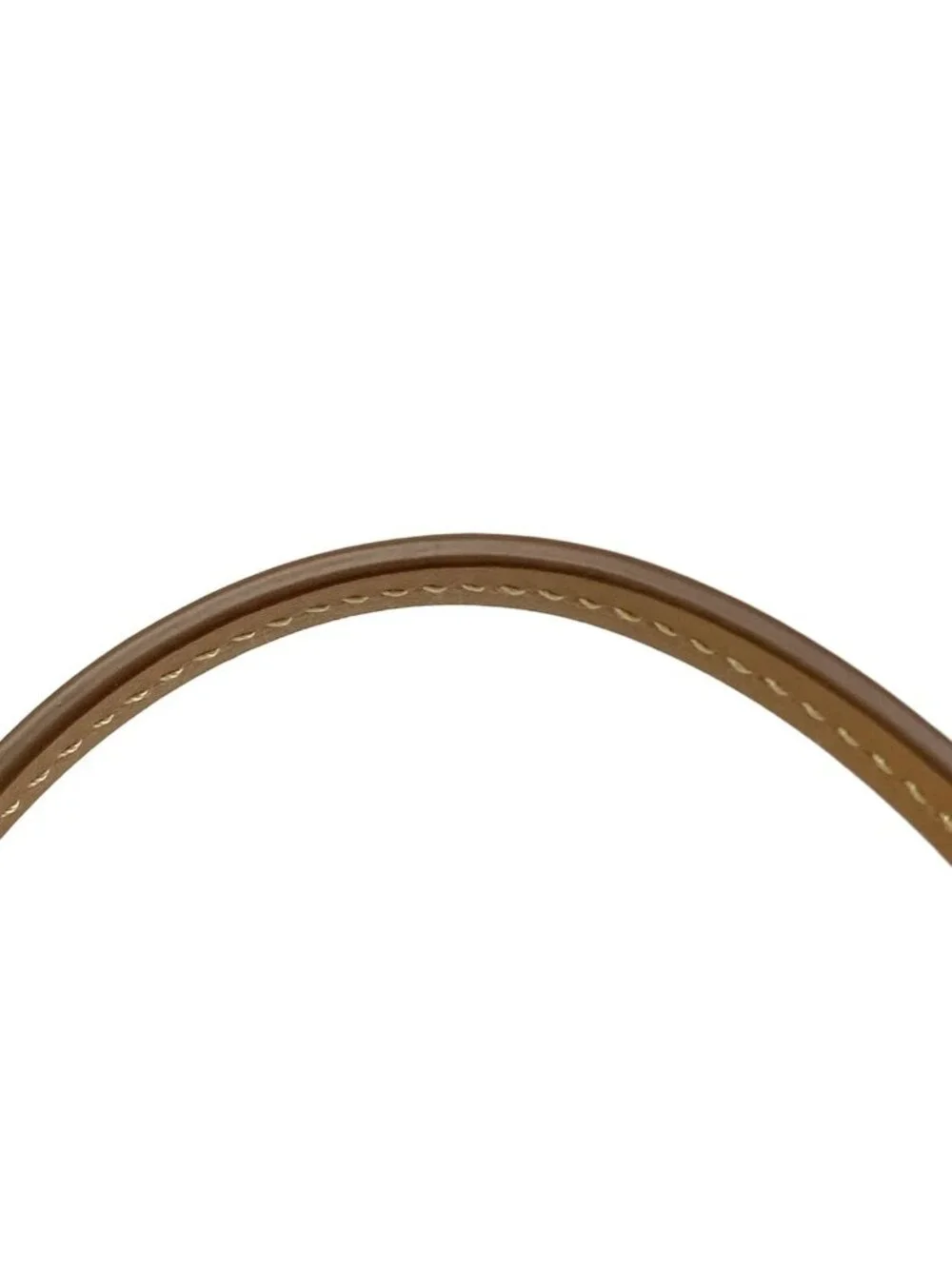 Miu Miu Woven Fabric Mini Bag Naturale Cognac Leather - Picture 9 of 15